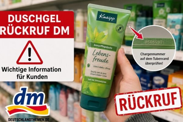 duschgel rückruf dm