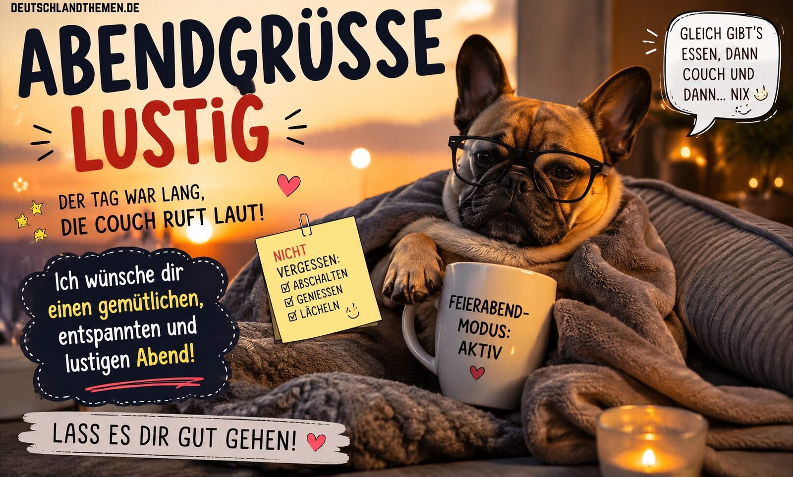 Abendgrüße Lustig